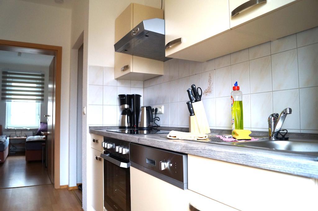 Ferienwohnung Holzhausen Leipzig Bagian luar foto
